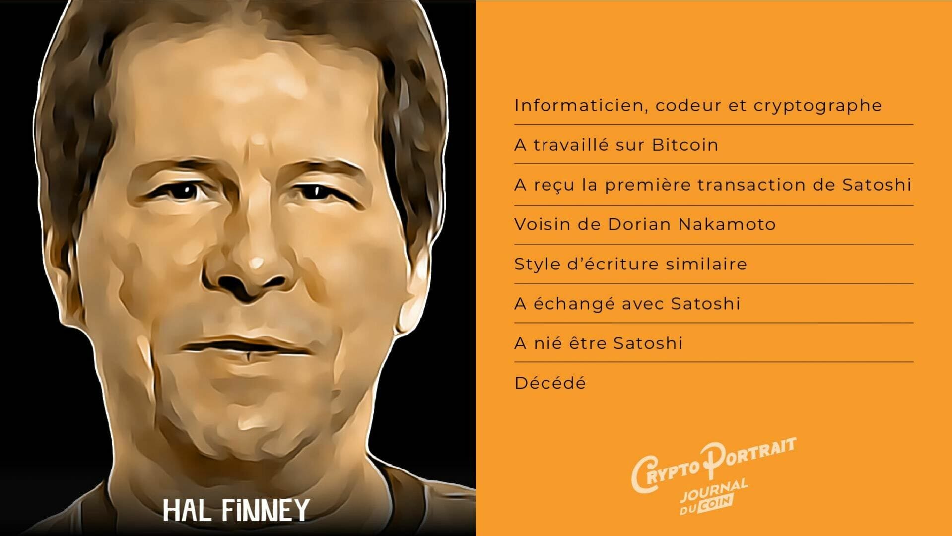 Hal Finney était-il le véritable Satoshi Nakamoto ?