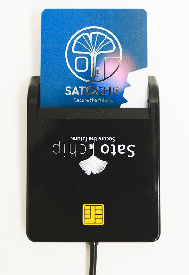 Le lecteur de carte vous sera utile pour Satochip, mais aussi Satodime et Seedkeeper